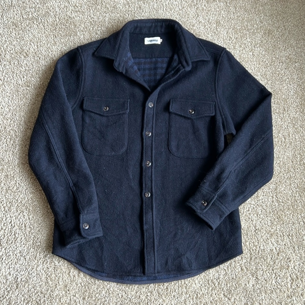 Taylor Stitch Wool Blend Shirt Jacket